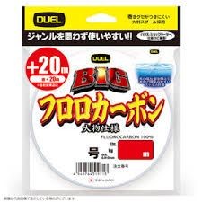 DUEL BIG Fluorocarbon [Clear] 120m #8 (30lb)