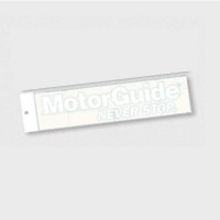 MOTOR GUIDE MG Cutting Sticker 300mm White x White