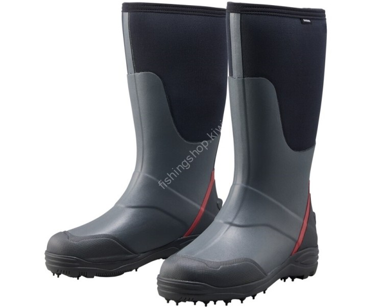 SHIMANO FB-030W Thermal Boots Spikes (Charcoal Red) M