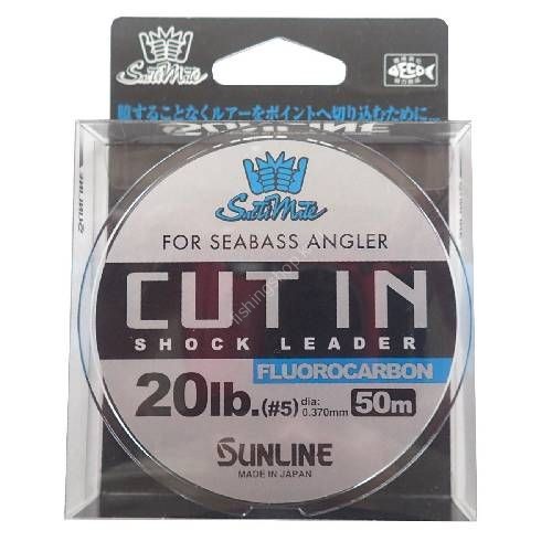 SUNLINE Saltymate Cut In [Clear] 50m #5 (20lb)