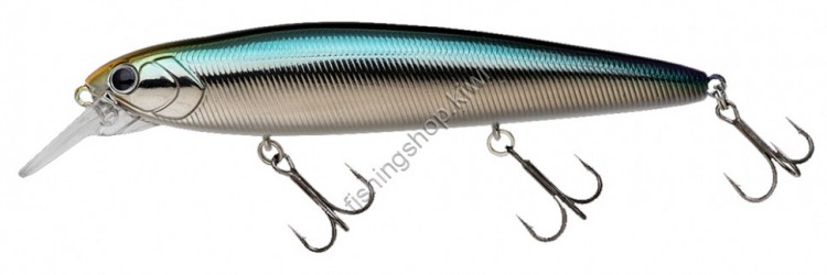 NORIES Laydown Minnow 110JP 367 GUNMETAL BLUE SHAD