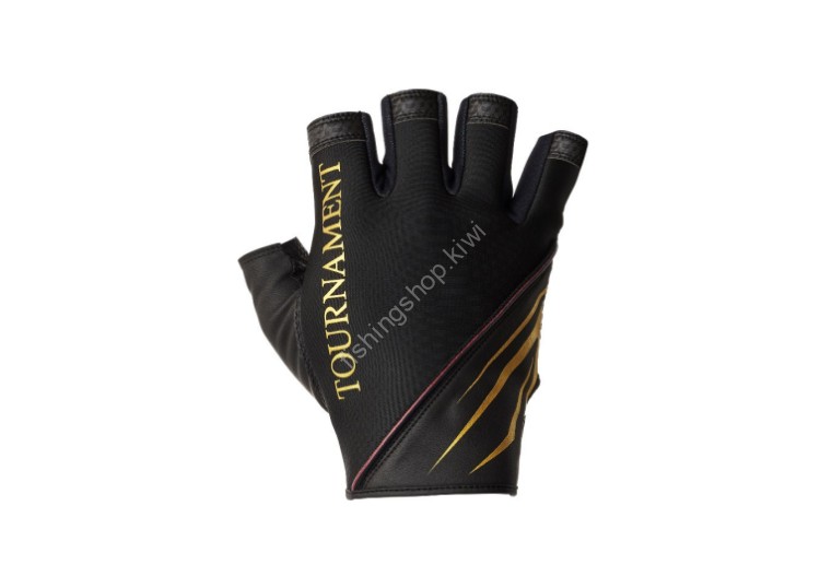 DAIWA DG-1124TW Tournament Cold Weather Gloves 5 Cut L #Black