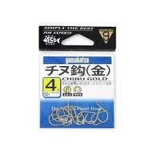 GAMAKATSU Chinu Rose [Gold] #4 (12pcs)