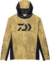 DAIWA DE-3723 Hoodie Game Shirt (Bottom Yellow) M