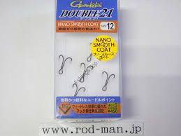 GAMAKATSU Double21 [Nano Smooth Coat] #12 (5pcs)