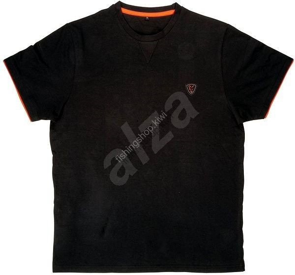 Fox Brushed T-shirt Black / Orange S