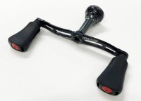 DLIVE Air Dlive W Double Handle for Daiwa 75mm #Black/Red