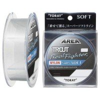 TORAY Area Trout Fighter Super Soft [Natural] 100m #0.5 (3lb)