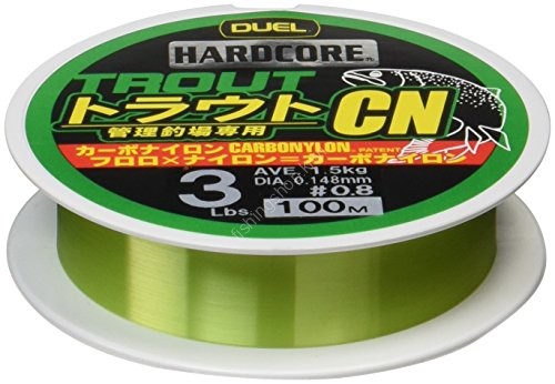 DUEL Hardcore Trout Carbonylon 100 m 3lb