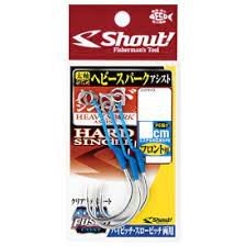 SHOUT! Heavy Spark Assist Hard Single 347VH #1/0 3cm (4pcs)