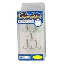 GAMAKATSU Treble 13 [Silver] #4 (4pcs)