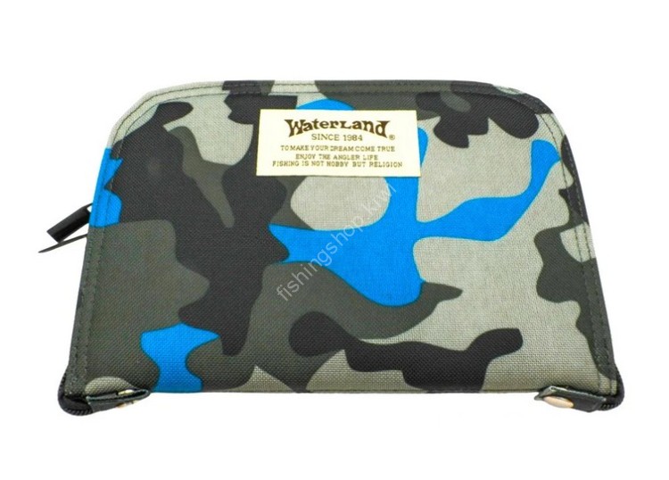WATERLAND Spoon Wallet XL #Black Blue Camo
