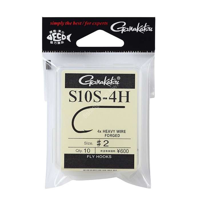 GAMAKATSU S10S-4H [Silver] #4/0 (10pcs)