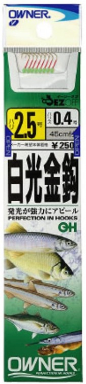 OWNER 20502 OH Hakko Gold Hook 2-0.4