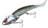 COREMAN VJ-12 Vibration JigHead 12g #041 Silver Head / Shallow Bait (Clear Silver / Deep Brown)