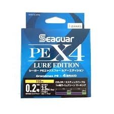 KUREHA Seaguar PE X4 Lure Edition [Mystic Purple] 150m #0.3 (2.9kg)