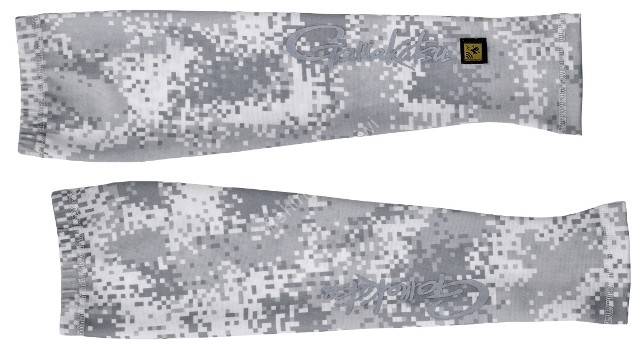 GAMAKATSU GM3706 No Fly Zone Cool Arm Cover (Gray Camouflage) S