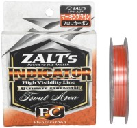 LINE SYSTEM Zalt's Indicator Trout Area FC [Clear/Orange] 100m #1 (4lb)