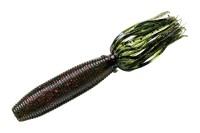 SMITH Gary Yamamoto Fat Ika 100mm 12g #208 Watermelon/Black & Small Red Flakes (8pcs)