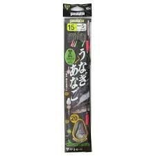 GAMAKATSU Unagi Anago Shikake Luminous Spare Hook [Brown] 15-5