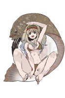 J-LIKE PRODUCT Fish Art Sticker Mini #Hirame
