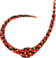 FishingShop.kiwi SASA LABO KCSC-05 King Cobra Single Curly #05 Red Zebra Gold Dot SASA LABO KCSC-05 King Cobra Single Curly #05 Red Zebra Gold Dot