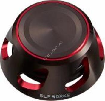 SLP WORKS 22SLPW Spinning Handle Cap S #Black Red