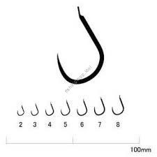 GAMAKATSU Herabuna Sure w/45cm Thread [Brown] #5 Line 1 (6pcs)