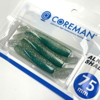 COREMAN Alkali Shad 75mm #042 Kibinago Iwashi