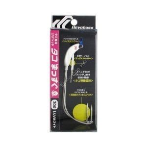 HAYABUSA Jig Head Octopus Straight [UV White] 30g #1