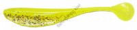 INX.LABEL Swirl Tail Shad XG Worm 2.8 #181 Straight Lemon ( Seto IN SPStick Holo Fluorescent)
