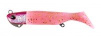 DUO Beach Walker Haul Shad Set 14g 4" AOA0168 Pink Sardine RB / Bubble Gum Pink G