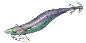DAIWA Emeraldas Boat RV Green-Purple Sugi Standard