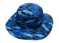 KOHINATA Cap Gyogyo Hat 10340 #Fish Shadow (Blue Duck)