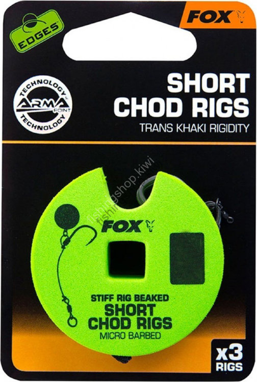 FOX Edges short chod rig 25lb #6