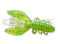 DEPS Spiny Craw 4'' #102 Chart/Gold & Green Flake