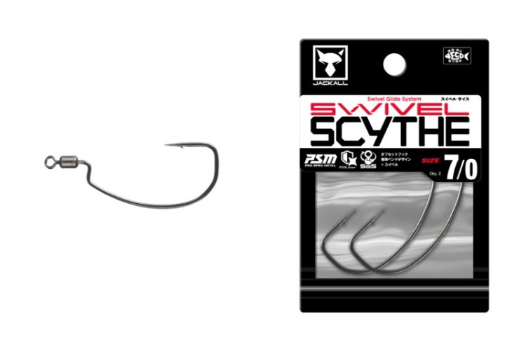 JACKALL Swivel Scythe #7/0 (2pcs)