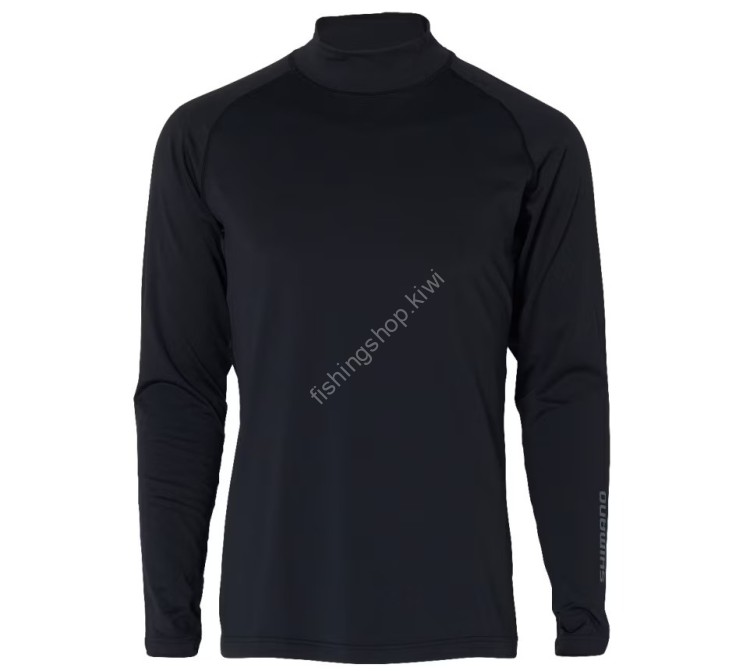 SHIMANO IN-008X Sun Protection Inner Shirt High Neck (Black) M