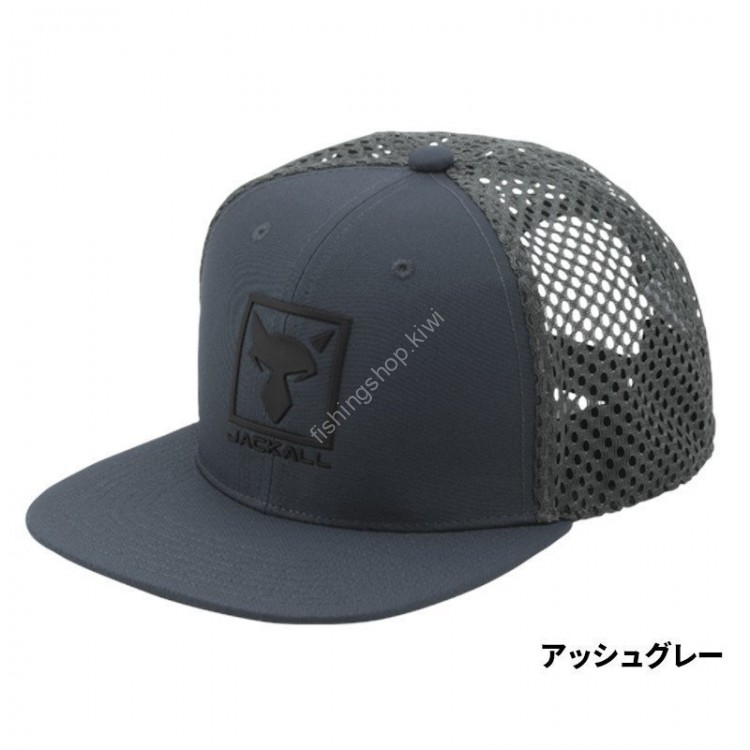 JACKALL Mesh Flat Cap Ash Gray