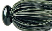 DEPS Super Head Lock Jig Fine Rubber Skirt 1/2oz #04 Black/Watermelon