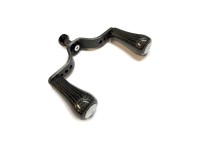 STUDIO COMPOSITE RC-SS-W 98mm Spinning Double Handle R25L Monocoque Carbon Knob #Gunmetal