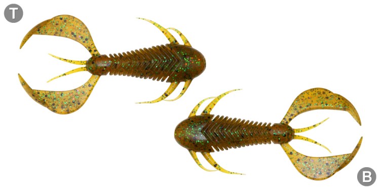 MEGABASS Rock Hog 2.5'' #Moebi (7pcs)