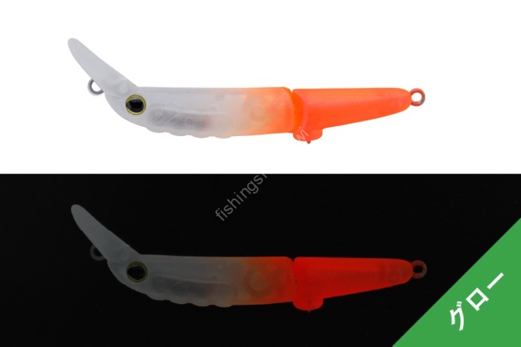 JACKALL Chibi Futten 51FS 2.9g #Kadoniki Half Glow