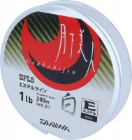 DAIWA Gekkabijin Type-E Haku [White] 200m #0.25 (1.25lb)
