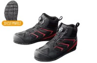 SHIMANO FS-085P Dryshield High-Cut Shoes <3D Cut Pin Felt> (Black) 24.0