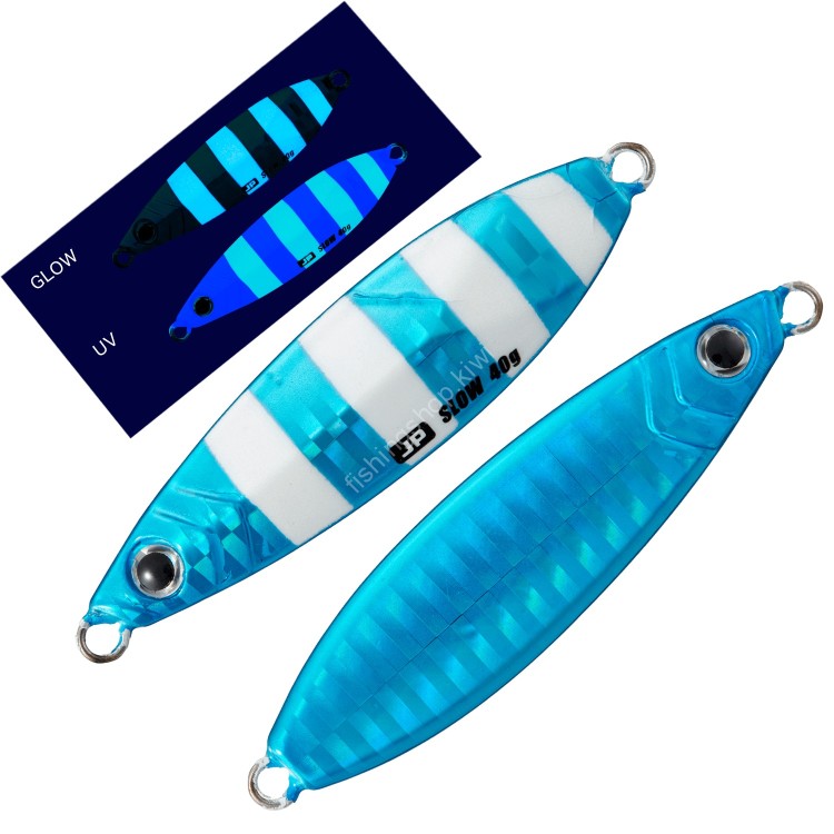 MAJOR CRAFT JPSLOW-30 Jigpara Slow 30g #113 Cho Yako Blue Zebra (Keimura)