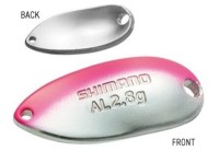 SHIMANO TR-R28R Cardiff Alumi Roll 2.8g #63T Pink Silver