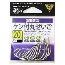 GAMAKATSU Maruseigo Kentsuki [White] #20 (10pcs)