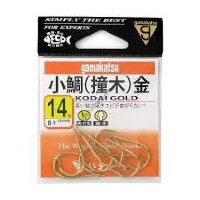 Gamakatsu ROSE KOTAI BARI (Small Sea Bream Hook) (Shumoku) Gold 14