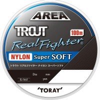 TORAY Area Trout Fighter Super Soft [Natural] 100m #0.6 (3.5lb)